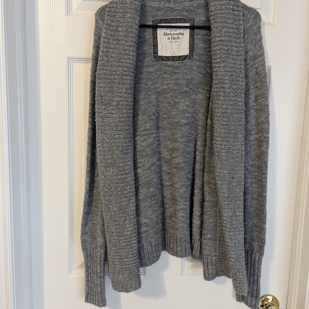 Abercrombie & Fitch Gray Women's Wool Blend Sweater
